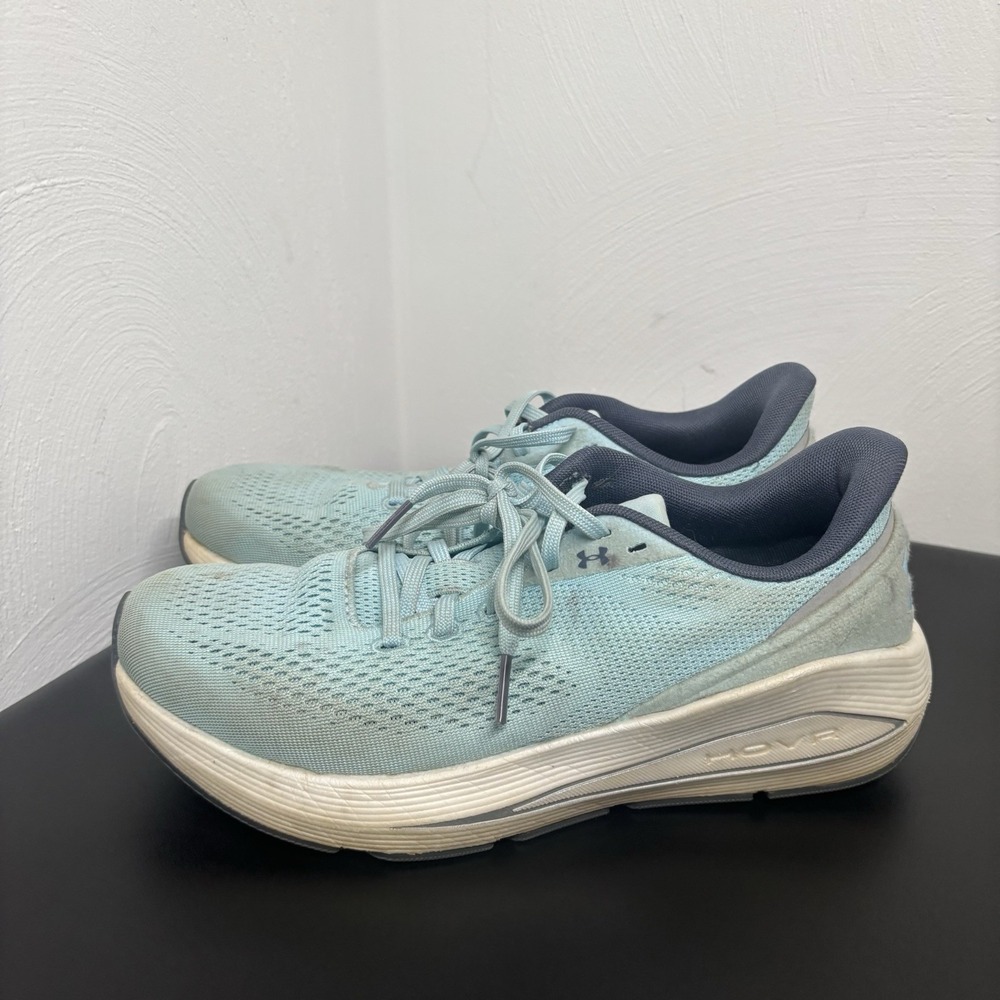 Under Armour HOVR Sonic 7 Women's Sz 8 Lt Blue Athletic Running Shoes Sneakers
